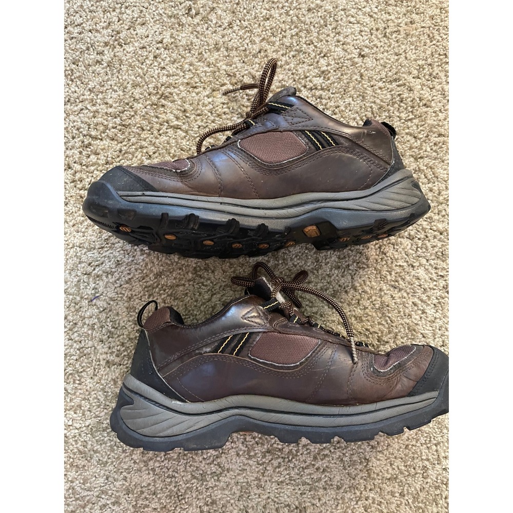 Timberland Gore-Tex Brown Leather Waterproof Hiking Shoes Mens gorpcore outdoors